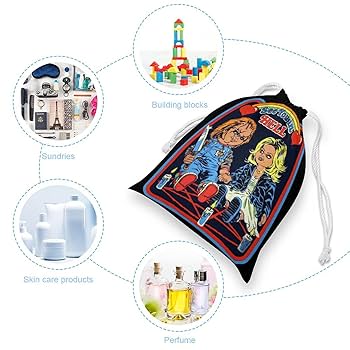 Amazon.co.jp: 巾着袋 チャッキー チャイルドプレイ ホラー映画